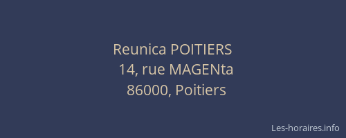 Reunica POITIERS