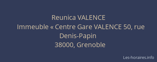 Reunica VALENCE