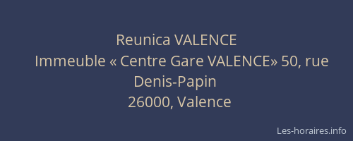Reunica VALENCE