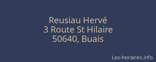 Reusiau Hervé