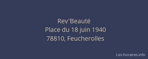 Rev'Beauté