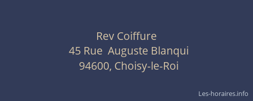 Rev Coiffure