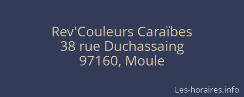 Rev'Couleurs Caraïbes