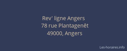 Rev' ligne Angers