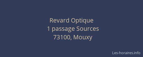 Revard Optique