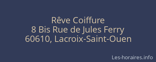 Rêve Coiffure