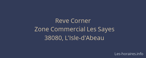 Reve Corner