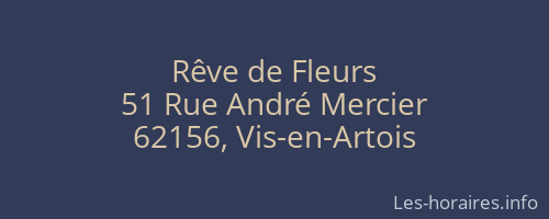 Rêve de Fleurs