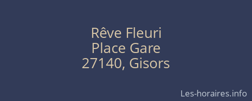 Rêve Fleuri