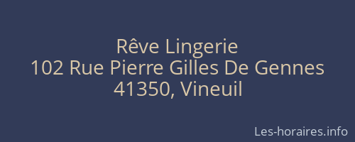 Rêve Lingerie