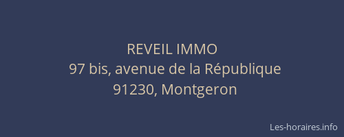REVEIL IMMO