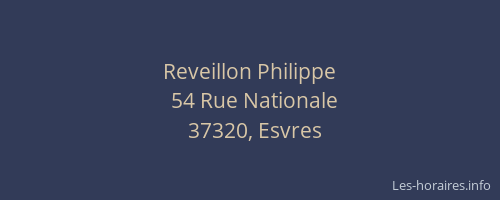 Reveillon Philippe