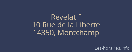 Révelatif