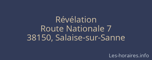 Révélation