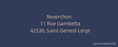 Reverchon