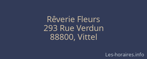 Rêverie Fleurs