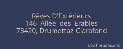 Rêves D'Extérieurs