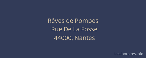 Rêves de Pompes
