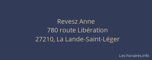 Revesz Anne
