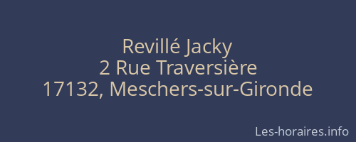 Revillé Jacky