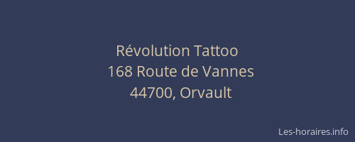 Révolution Tattoo