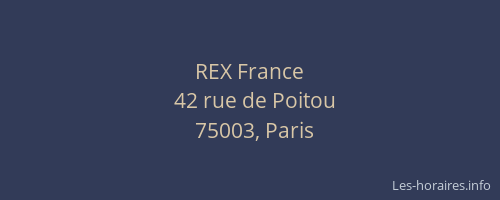 REX France