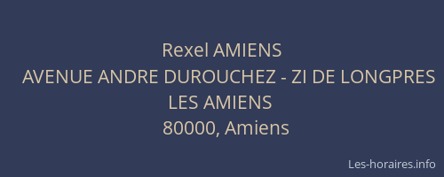 Rexel AMIENS
