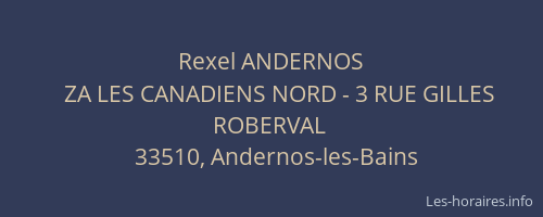Rexel ANDERNOS