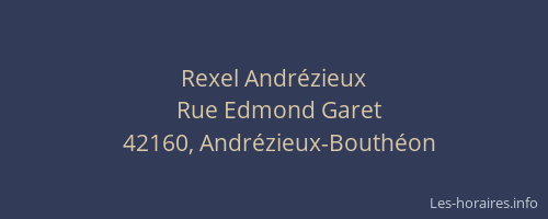Rexel Andrézieux