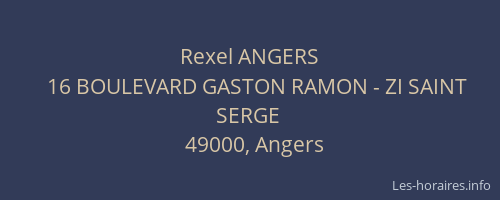 Rexel ANGERS