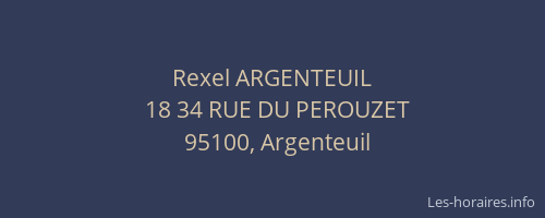 Rexel ARGENTEUIL
