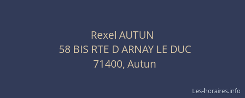 Rexel AUTUN