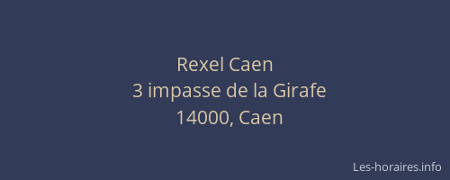 Rexel Caen