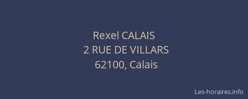 Rexel CALAIS