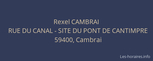 Rexel CAMBRAI