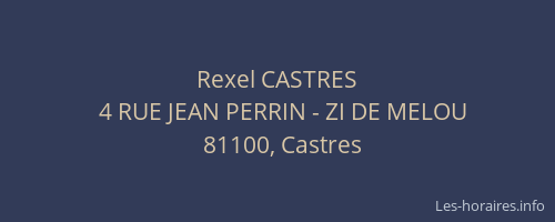 Rexel CASTRES