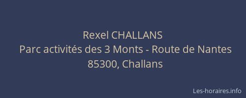 Rexel CHALLANS