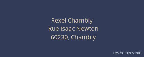 Rexel Chambly