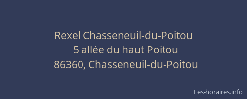 Rexel Chasseneuil-du-Poitou