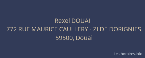 Rexel DOUAI