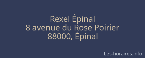 Rexel Épinal