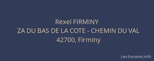 Rexel FIRMINY
