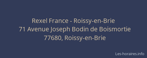 Rexel France - Roissy-en-Brie