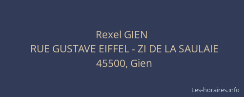 Rexel GIEN