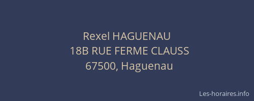 Rexel HAGUENAU