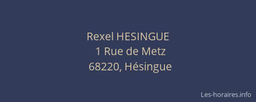 Rexel HESINGUE