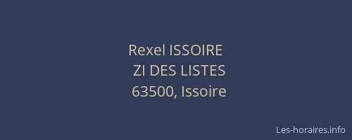 Rexel ISSOIRE