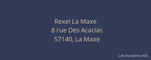 Rexel La Maxe