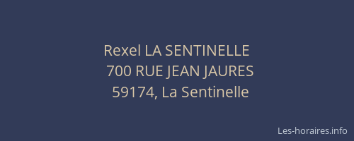 Rexel LA SENTINELLE