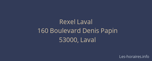 Rexel Laval